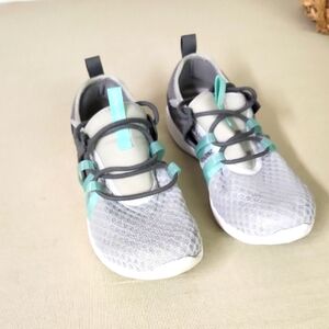 Vionic ADORE  Gray and Teal Athletic Shoes Size 6.5